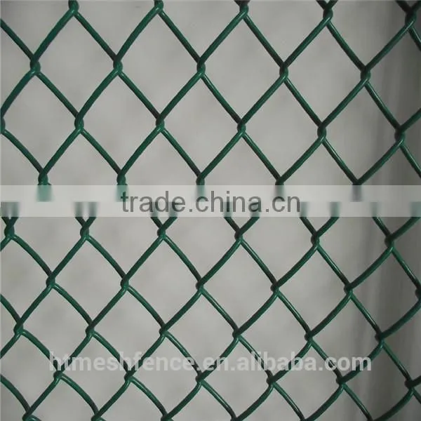2014 new discount hot selling PVC coated chainlink wire mesh (factory)