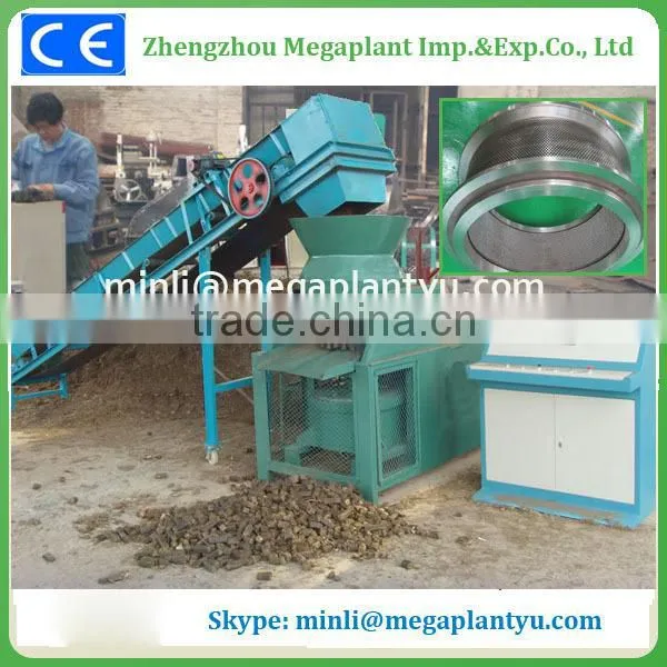 Automatic straw bale press compound fertilizer granulating machine with factory price