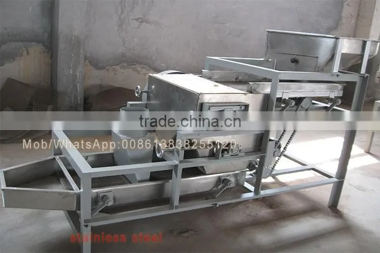 Automatic Roasted Cacao Nib Peeler Roasted Coffee husk Peeler Machine