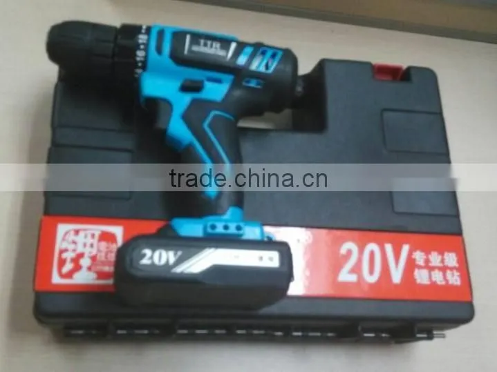 High quality cheap 20v cordless drill battery in Guangzhou electric screwdriver dirll tool