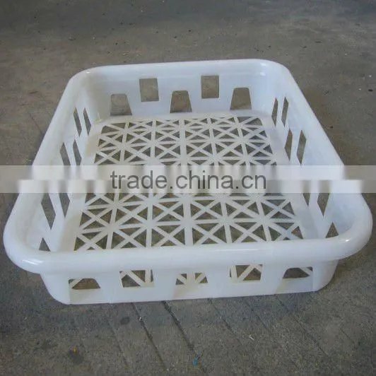 Mushroom cultivation plastic basket