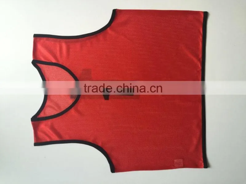 Mesh Scrimmage Team Practice Vests Pinnies Jerseys for Children Youth Sports Basketball, Soccer, Football, Volleyball