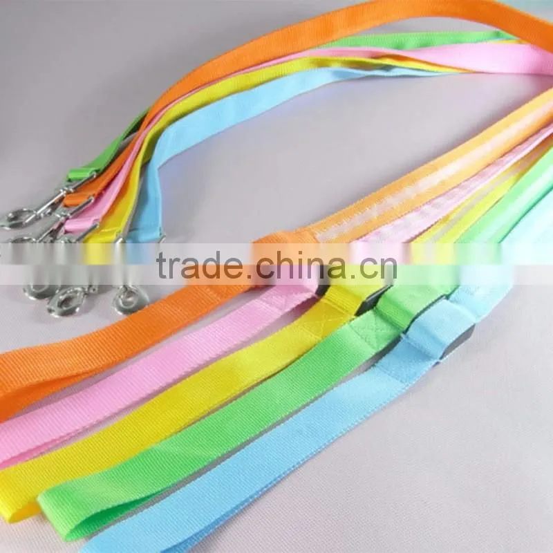Waterproof led usb rechargeable flashing dog collars & leashes