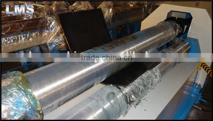 LMS W11 hydraulic metal sheet 3 roller bending machine