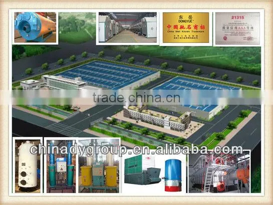 hot types!!Industrial natural oil(gas)fired combination boiler system(Dongyue)