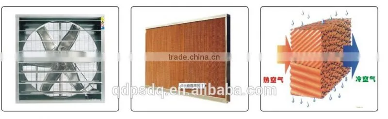 Greenhouse Cooling Pad for Poultry Housing Ventilation