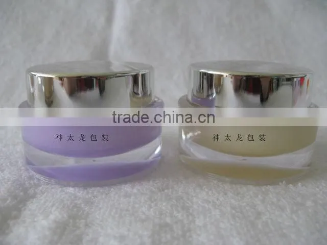 Acrylic cream jar