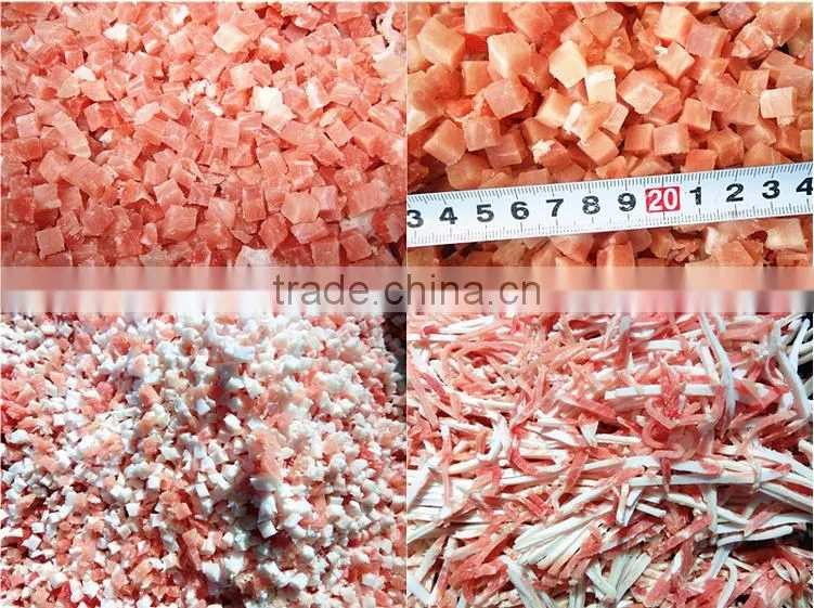 Meat dicer slicer machine