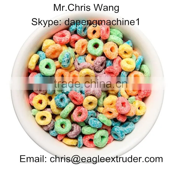 Breakfast cereals Corn Flakes machine, Corn flakes processing line