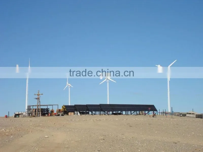 Aaa grade all sizes hybrid wind solar power plant solar wind system