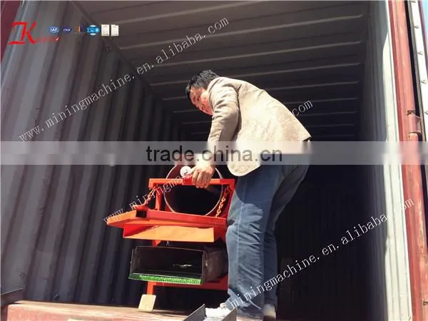Small Portable Mobile Gold Trommel