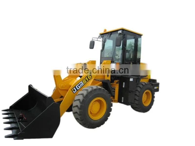 contruction machine JGM816 wheel loader can machine