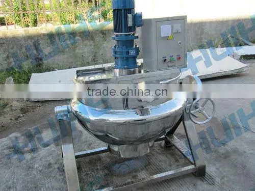 industrial cooking machine stainless steel pot