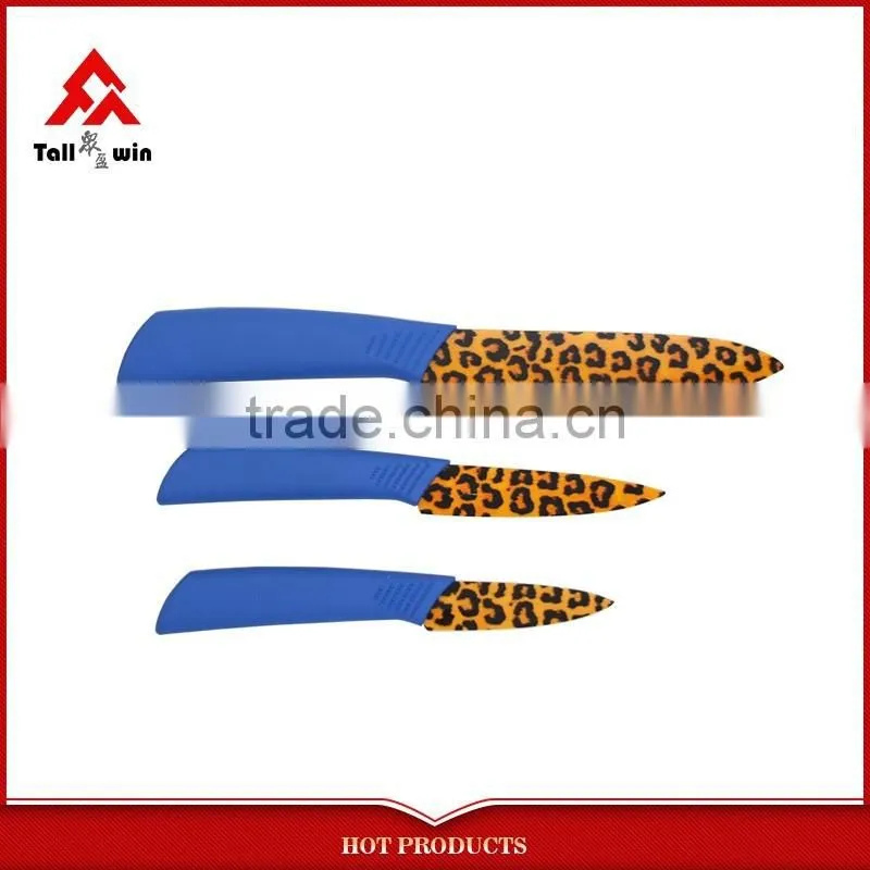 non-stick ceramic coating fruit carving knife set