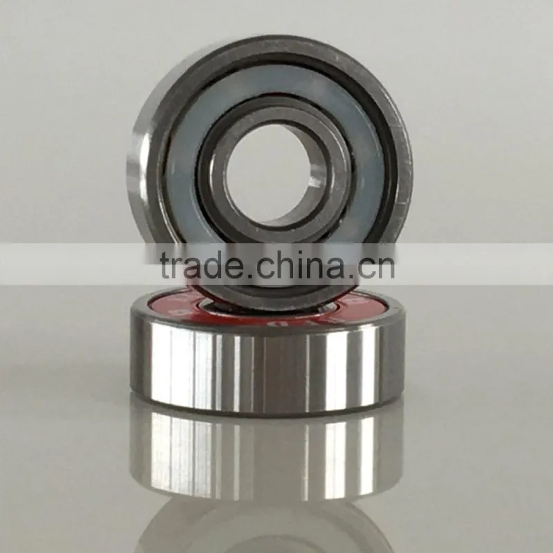 Inline skate wheel with ABEC-7 precision inline skate bearings
