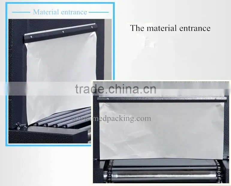 BSL-4020 Reinforced (chain) heat shrinkable machine heat shrinkable packaging machine shrink film packaging