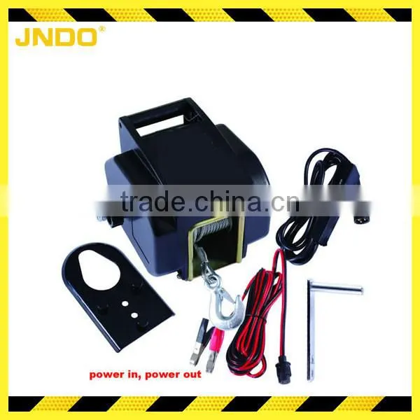 12V 3000LBS Boat Winch Portable Detachable Electric Winch
