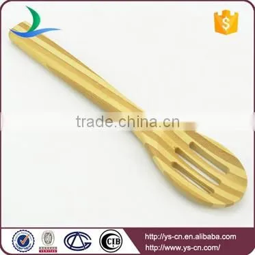 Chinese saled cooking bamboo slotted spoon