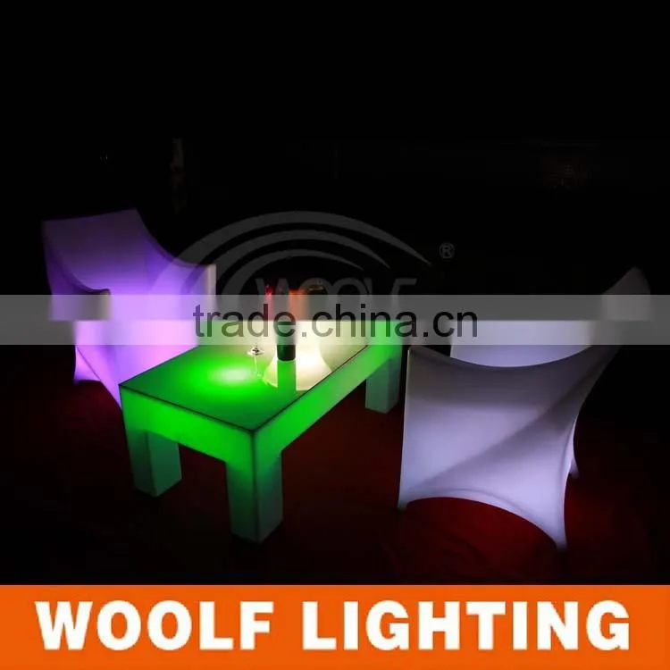 Light Up Colourfurl LED Banquet Decorative Furniture
