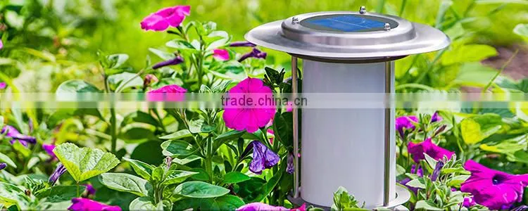 Outdoor Garden Decoration Plastic Solar Flower Light