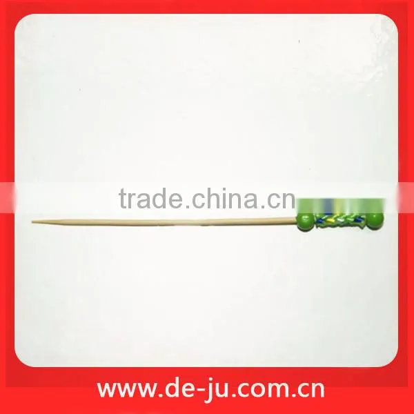 Braided Decoration Barbecue Meat Skewer Bamboo Grilling Skewer