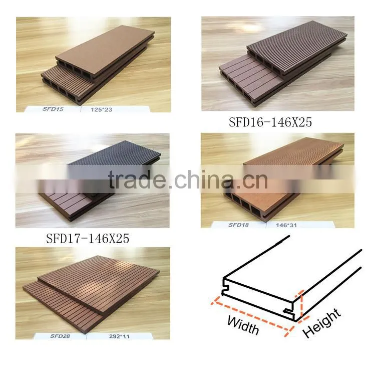 Easy Install Recycled 100% high quality Green Initiative flooring building materials