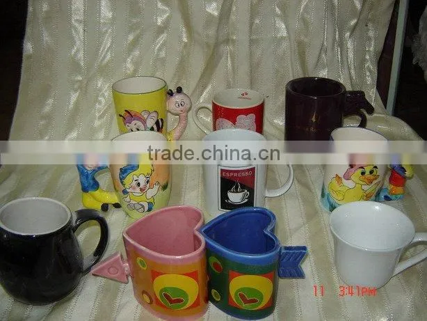 kids cartoon ceramic coffee mug Ceramic Mug glaze ceramic mug ceramic mug with elegant design