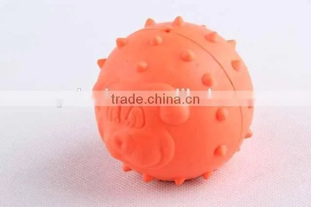TPR pet toy colorful round ball hot sale dog toy
