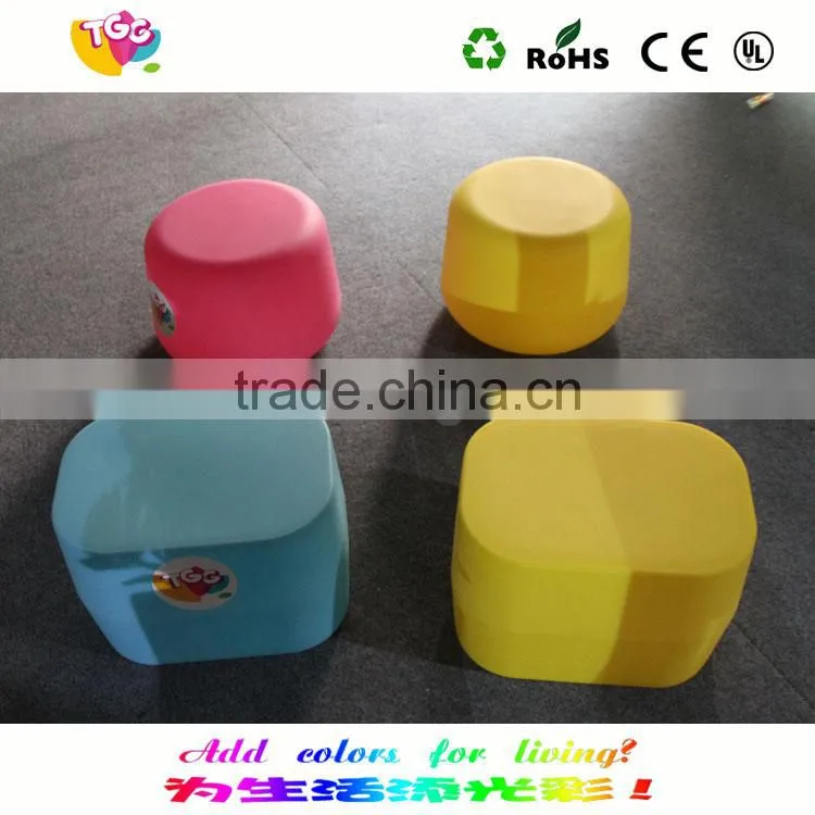 PE material colorful lovely kids bedroom furniture, kids bedroom furniture sets cheap, kids chair and stool