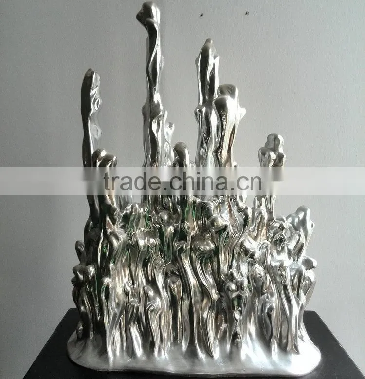 FRP sea grass statue