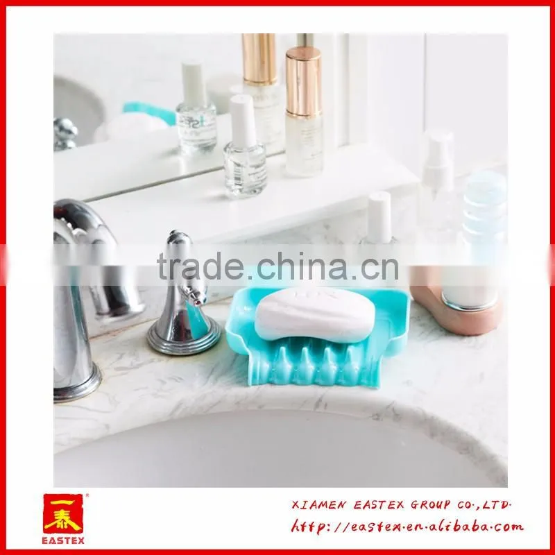 High quality Sucker Kitchen Bathroom Draining Soap Box