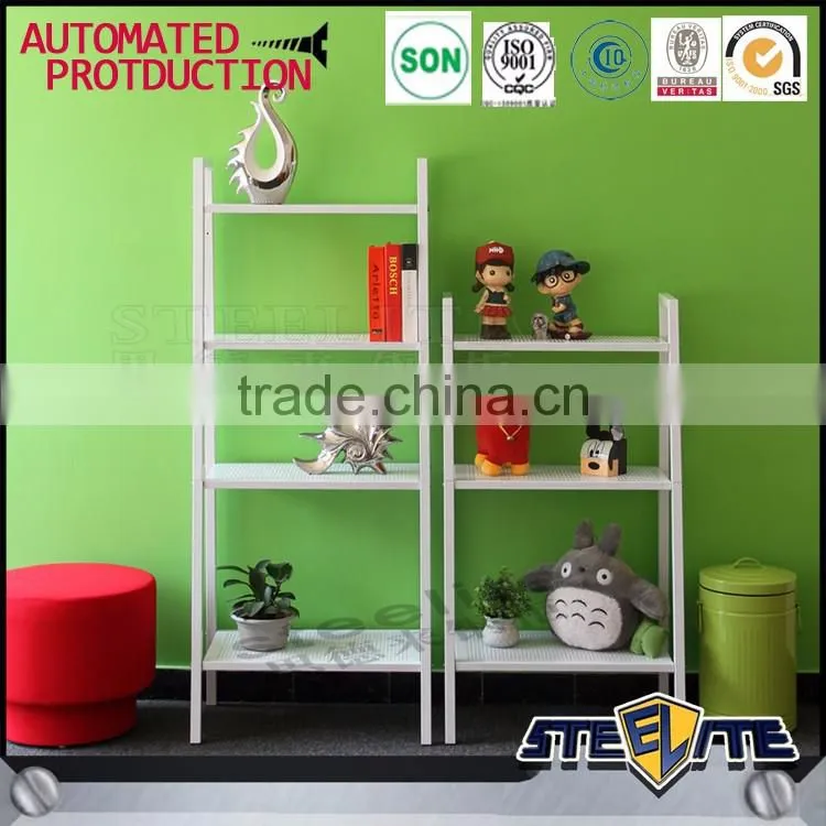 Powder coated 3 Tier shelf storage metal shelving