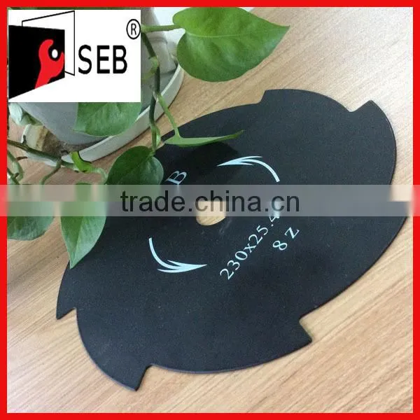 brush cutter blade tungsten carbide blade grass cutter blade 255*60T
