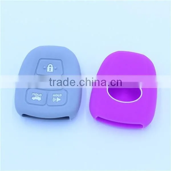key fob Toyota Camry 4 buttons remote key case Toy blank keys with logo with door button