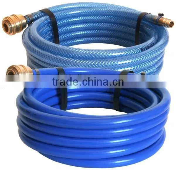 PU Hose Reel High-Strength Polyester Fiber High Recovery 3/4''(19mm*15mm) Blue Used For Industry