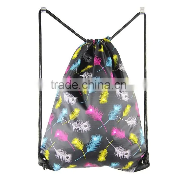 Promotion drawstring snowman christmas bag