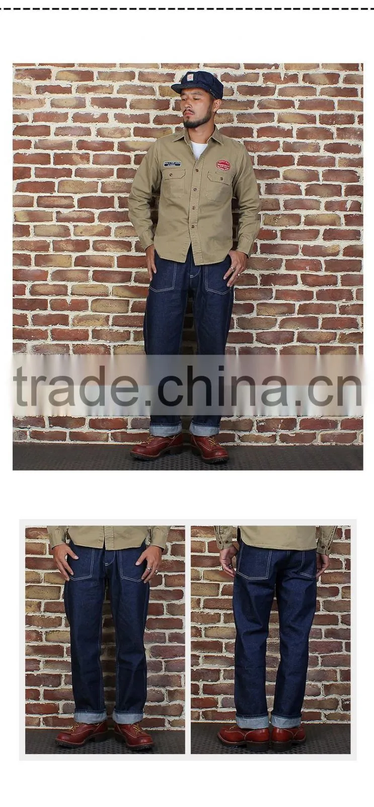 men's plain dyed casual fashion shirts