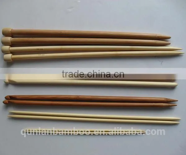 Double Pointed Bamboo Crochet Hook