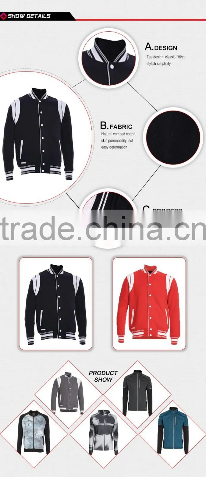 2016 top sellig embroidery men sportswear wholesale sweat suits