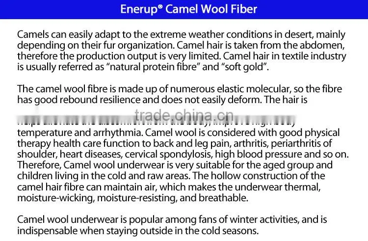 Womens Camel Custom Long John Thermal Matching underwear set