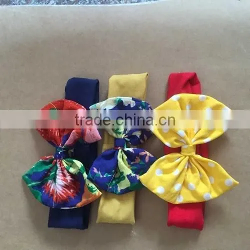 2017 Lovely Style Baby Girls Hair Accessories Floral Elastic Many Colors Choice Headbands