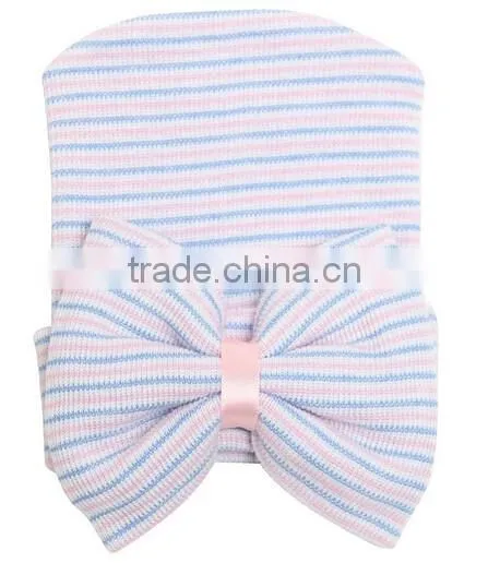 2016 new design soft touch knittng baby hat