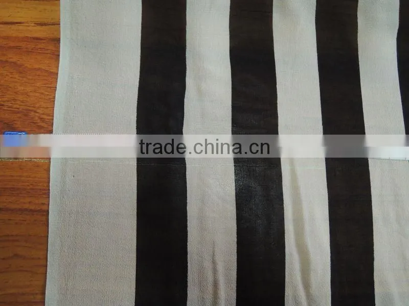 Orientation of 12 mm silk printing sliver latest printing sliver Striped silk printing