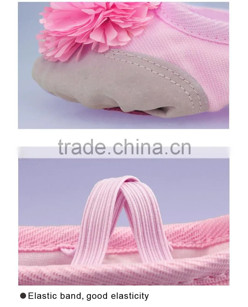High Quality Soft Canvas Dance Shoes Split Sole Ballet Shoes