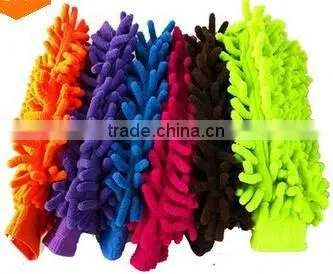 Good quality Car washing gloves new style mitt gloves Microfiber Dual Sided Car Wash Mitts Multipurpose Dust Cleaning Brush