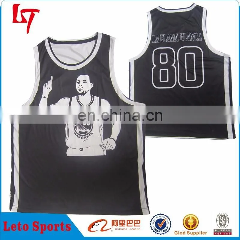 Sublimation Custom Dri Fit Reversible Basketball Uniform