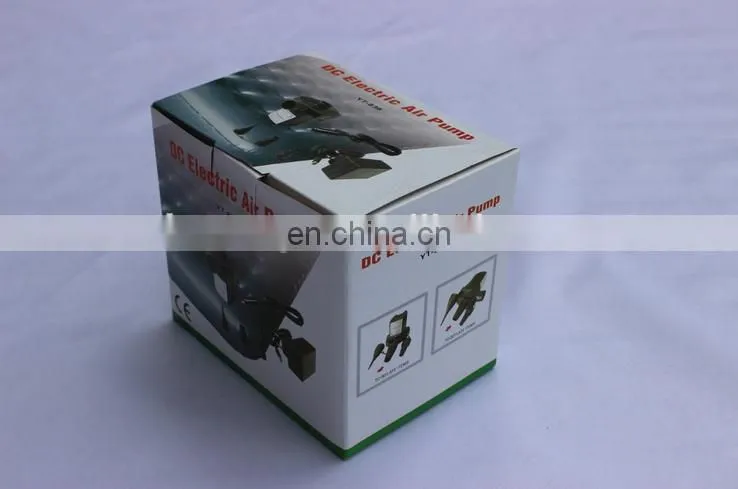 Factory multi-functional home use car use CE UL electric air pump with AC DC adepters for inflatable car furniture