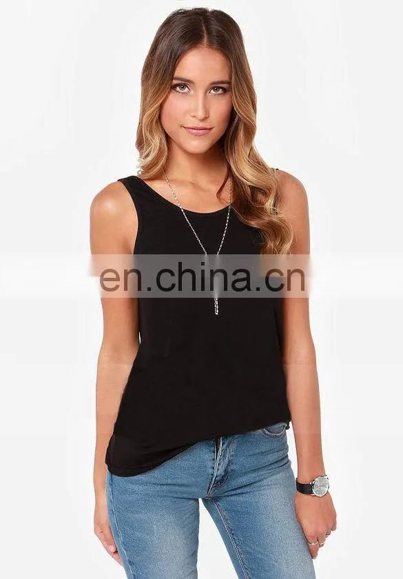 2014 hot sale sexy fashion open back blouse
