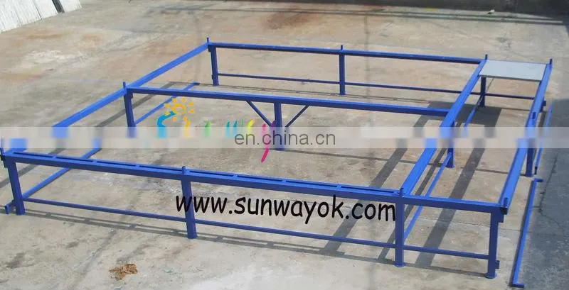 Rectangular Trampoline with Safety Net /high qulity rectangular trampoline jumper