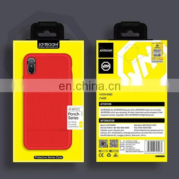 Ponch Series Liquid Silicone Coated PC Back Cover Case for iPhone X - Red